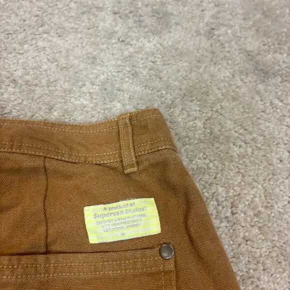 Supervsn Studios Double Knee Work Pants Men's Small (32x29) Workwear